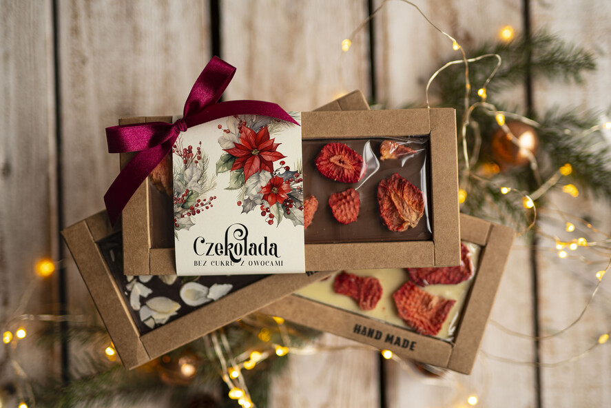 Prezenty oferta dla Firm CZEKOLADA/ pralinki/ bomboniery Drobne prezenty dla firm ręcznie robiona czekolada, Czekolada świąteczna bez cukru z logo, drobne upominki na święta dla pracowników, świąteczne gadżety  kontrahentów,0