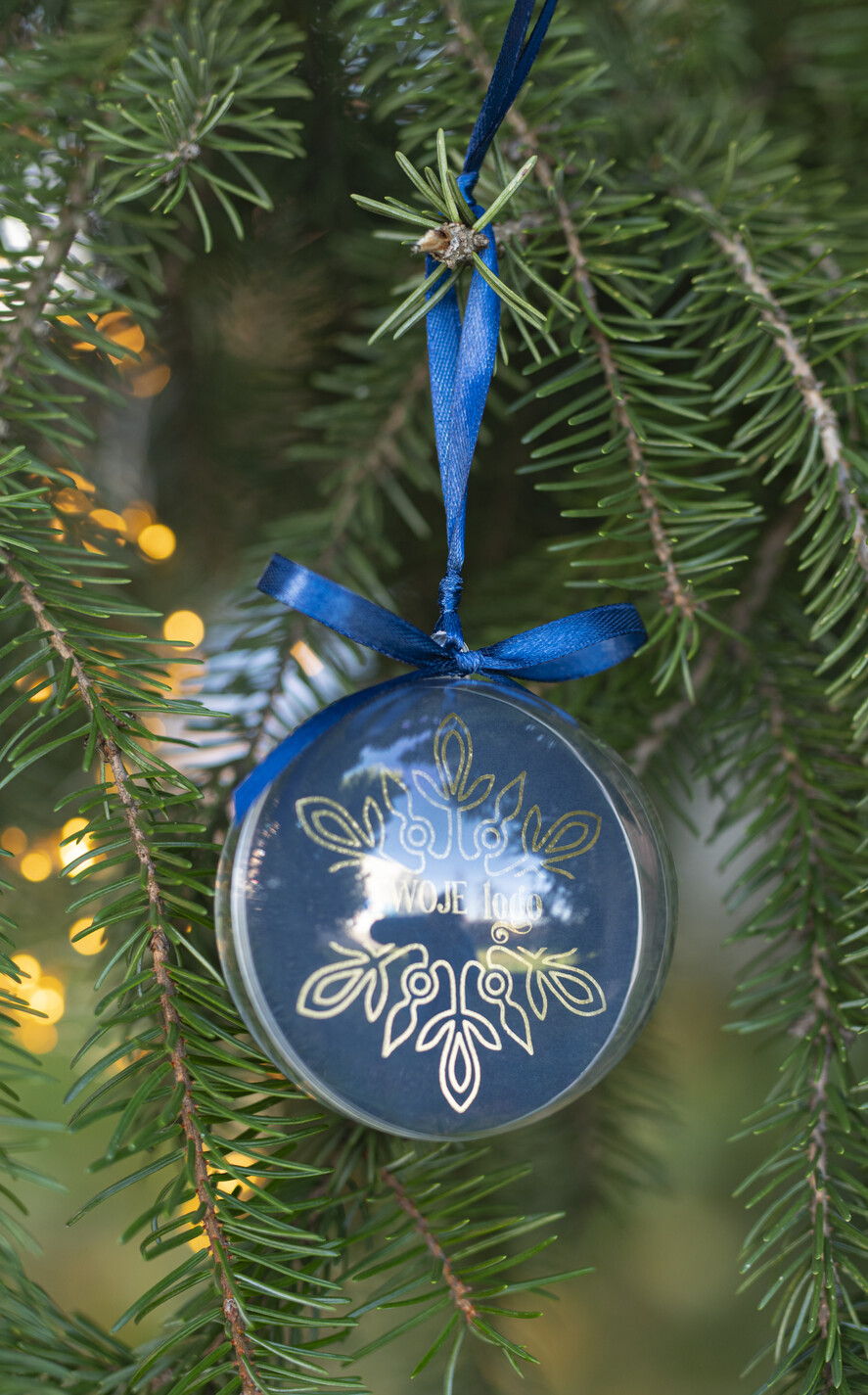 Prezenty oferta dla Firm Bombki ZAWIESZKI na choinkę Prezent Biznesowy Na Święta Bombka z Logo Choinka z logo dla firm idealny upominek B2B4