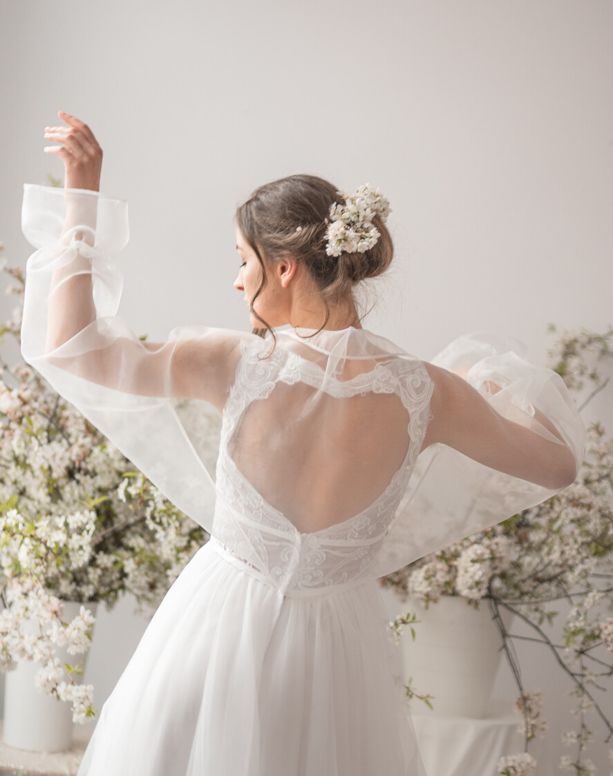 Panna Młoda Bolerka bolerka, narzutki, sweterki ślubna etola boho, Narzutka na suknię ślubną, mgiełka okrycie ślubne, delikatne bolerko do sukienki slubnej3