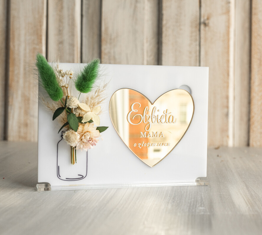 Prezenty dla Mamy flowerboxy, box ze słodyczami  pomysł na prezent dla Mamy tabliczka z życzeniami na dzień Mamy prezent dla Mamy z okazji dnia Matki, kwiaty prezent dla mamy, kompozycja z suszonych kwiatów 2