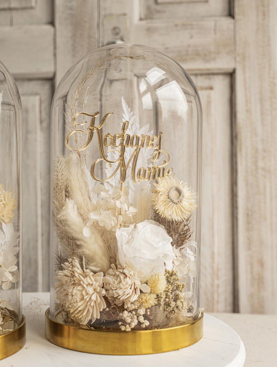 Prezenty dla Mamy flowerboxy, box ze słodyczami  flowerbox, pomysł na prezent prezent dla mamy kwiaty w kopule kompozycja z kwiatów suszonych wieczne roze,  prezent z okazji dnia mamy kwiaty7