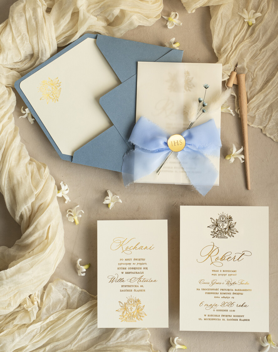 Zaproszenia na Komunię  chłopiec ręcznie robione zaroszenia komunijne nietypowe zaproszenie na komunie personalizowane zaproszenia Komunijne proste zaproszenie na komunię dla chłopca0