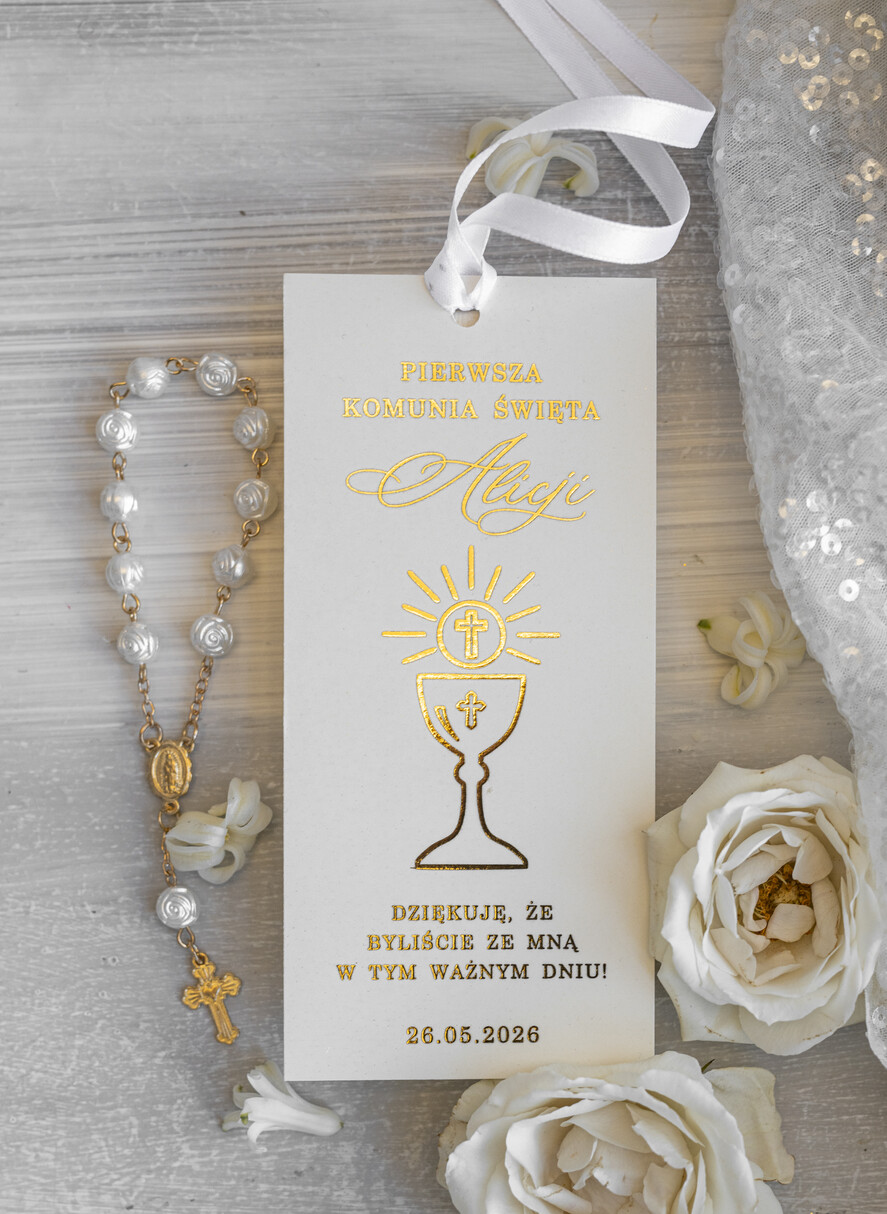 Podziękowania dla gości na komunii podziękowania dla gości Oryginalne podziękowania dla gości komunijnych, Mały różaniec prezent dla gości komunijnych, podziękowanie dla gości komunijnych Mini różaniec4