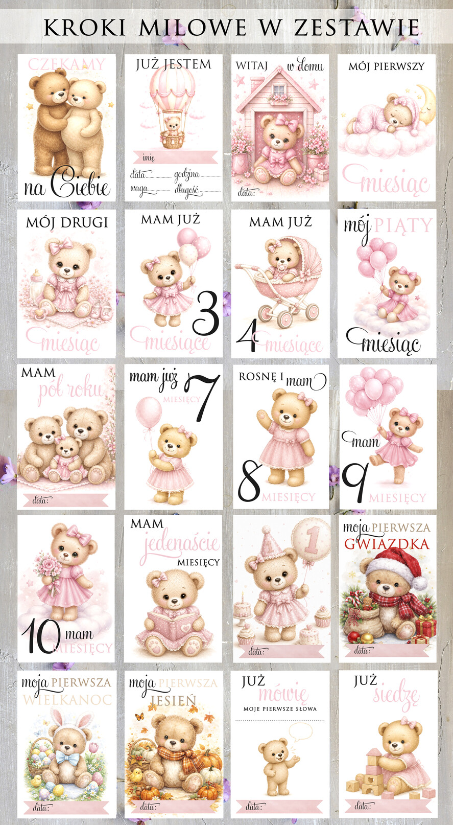 prezent dla Malucha - Wyprawka duze boxy preznetowe dla noworodka  Prezent dla Noworodka Witaj Świecie - Wyprawka Niemowlę Baby Shower gryzak pieluszka Skarpetki Misie2