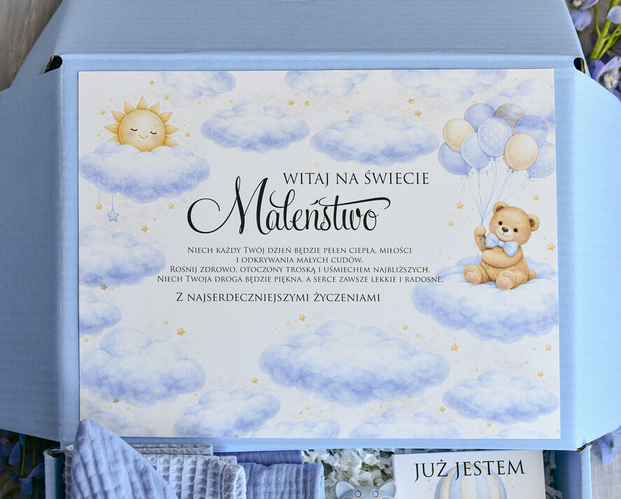 prezent dla Noworodka - Wyprawka duze boxy preznetowe dla noworodka  Zestaw prezentowy dla Noworodka - Wyprawka Niemowlę Baby Shower boho gryzak pieluszka Kroki Milowe3
