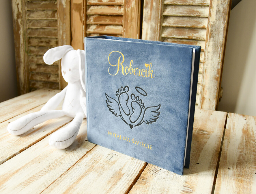 albumy  albumy welurowe Prezent dla Noworodka Album 1 Rok życia  Praktyczny Prezent narodziny dla dziecka Album Z PodpisemEM Kronika pierwszego roku3