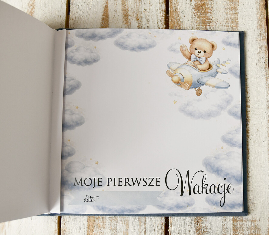 albumy  albumy welurowe Prezent dla Noworodka Album 1 Rok życia  Praktyczny Prezent narodziny dla dziecka Album Z PodpisemEM Kronika pierwszego roku12