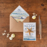 Zaproszenia ślubne morskie / marine orginalne zaproszenia ślubne, marine dla miłośników morza i wody1