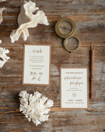 Zaproszenia ślubne morskie / marine robione ręcznie zaproszenia ślubne, morzem inspirowane na ślub w kurorcie3