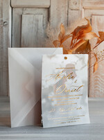 Zaproszenia ślubne Ze zdjęciem  Eleganckie Złocone zaproszenia ślubne ze zdjęciem foto zaproszenie na ślub Złote Litery  Proste Zaproszenie na ślub z Waszym Zdjęciem Zaproszenia na ślub ze zdjęciem1