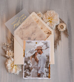 Zaproszenia ślubne Ze zdjęciem  złote zaproszenia ślubne ze zdjęciem, eleganckie zaproszenie na ślub i wesele ze zdjęciem, zdjęcie Pary Młodej na zaproszeniach ślubnych5