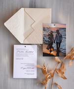 Zaproszenia ślubne Ze zdjęciem  zaproszenia ślubne ze zdjęciem, eleganckie zaproszenie na ślub i wesele ze zdjęciem, zdjęcie Pary Młodej na zaproszeniach ślubnych 1