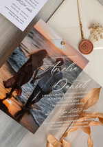 Zaproszenia ślubne Ze zdjęciem  zaproszenia ślubne ze zdjęciem, eleganckie zaproszenie na ślub i wesele ze zdjęciem, zdjęcie Pary Młodej na zaproszeniach ślubnych1