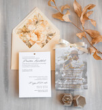 Zaproszenia ślubne Ze zdjęciem  wyjątkowe zaproszenia ślubne, ze zdjęciami narzeczonych, zaproszenie na ślub ze zdjęciem i kokardką 9