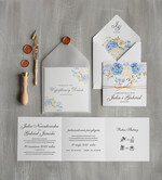 Zaproszenia ślubne Natura zaproszenia na ślub cywilny, boho motywy na rustykalny ślub3