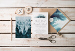 Zaproszenia ślubne Natura nowoczesne zaproszenia na ślub inspirowane naturą1