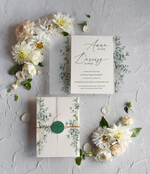 Zaproszenia ślubne Natura orginalne zaproszenia ślubne, boho rustykalne zaproszenie na ślub5