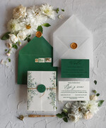 Zaproszenia ślubne Natura orginalne zaproszenia ślubne, boho rustykalne zaproszenie na ślub2