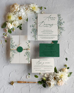 Zaproszenia ślubne Natura orginalne zaproszenia ślubne, boho rustykalne zaproszenie na ślub3