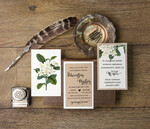 Zaproszenia ślubne Natura zaproszenia na ślub inspirowane motywem florystycznym 4