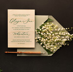 Zaproszenia ślubne Natura Drewniane Zaproszenia na 1 Komunię Świętą Rustykalne zaproszenia ślubne na ślub majowy z Konwalją - Konwaljowe zaproszenia na komunię lub ślub2