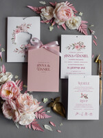 Zaproszenia ślubne Natura oryginalne zaproszenia na ślub botaniczne idealne na boho wesele   14