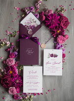 Zaproszenia ślubne Natura oryginalne zaproszenia ślubne kieszonka boho rustykalne zaproszenie na ślub2