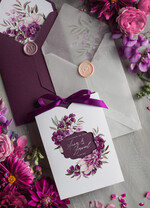 Zaproszenia ślubne Natura oryginalne zaproszenia ślubne kieszonka boho rustykalne zaproszenie na ślub4