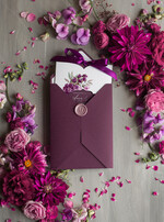 Zaproszenia ślubne Natura oryginalne zaproszenia ślubne kieszonka boho rustykalne zaproszenie na ślub8