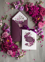 Zaproszenia ślubne Natura oryginalne zaproszenia ślubne kieszonka boho rustykalne zaproszenie na ślub0