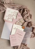 Zaproszenia ślubne Natura rustykalne zaproszenia ślubne Gipsówka naturalna zaproszenia na ślub, zaproszenie na ślub z suszoną gipsówką, zaproszenia ślubne z suszkami2