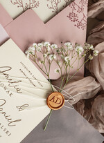 Zaproszenia ślubne Natura rustykalne zaproszenia ślubne Gipsówka naturalna zaproszenia na ślub, zaproszenie na ślub z suszoną gipsówką, zaproszenia ślubne z suszkami5