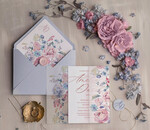 Zaproszenia ślubne Natura zaproszenia na ślub ręcznie robione, rustykalne boho kwiaty0