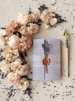 Zaproszenia ślubne Natura Lawendowe Zaproszenia Ślubne Minimalistyczne Zaproszenia na Ślub Prowansalski Styl Zaproszenie Ślubne Naturalna Lawenda  w stylu Prowansji2