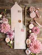 Zaproszenia ślubne Złote Glamour zaproszenia ślubne ręcznie robione, szykowne i złote2