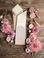 Zaproszenia ślubne Złote Glamour zaproszenia ślubne ręcznie robione, szykowne i złote4