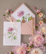 Zaproszenia ślubne Złote Glamour modne zaproszenia ślubne, minimalistyczne zlote litery3