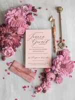 Zaproszenia ślubne Złote Glamour Ekskluzywne  Minimalistyczne zaproszenia ślubne, Welurowe zaproszenie ślubne Nowoczesne zaproszenie na ślub Welur3