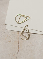 Zaproszenia ślubne Złote Glamour Eleganckie Nowoczesne Złote Zaproszenia ślubne Składane Serce, Złocone Minimalistyczne Zaproszenie na Ślub, Proste Zaproszenie ślubne z ozdobnym spinaczem 2