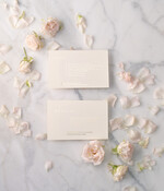 Zaproszenia ślubne Złote Glamour minimalistyczne złote zaproszenia na ślub w delikatnej kolorystyce przeźroczysta koperta21