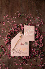 Zaproszenia ślubne Złote Glamour zaproszenia ślubne wykonywane ręcznie, glamour złota i srebrna folia4