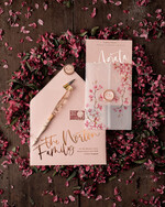 Zaproszenia ślubne Złote Glamour zaproszenia ślubne wykonywane ręcznie, glamour złota i srebrna folia5