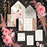 Zaproszenia ślubne Złote Glamour nowoczesne zaproszenia ślubne , złote litery na zaproszeniach ślubnych, zaproszenia slubne glamour 2