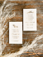 Zaproszenia ślubne Złote Glamour modne zaproszenia na ślub, elegancki styl glamour2