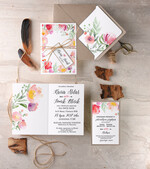 Zaproszenia ślubne Boho  nietypowe zaproszenia na ślub, weselne boho3