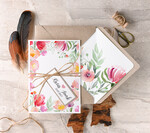 Zaproszenia ślubne Boho  nietypowe zaproszenia na ślub, weselne boho0