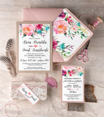 Zaproszenia ślubne Boho  zaproszenia ślubne robione na zamówienie, weselne boho0