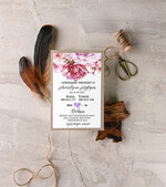 Zaproszenia ślubne Boho   boho zaproszenia ślubne idelane na romantyczne i eteryczne wesele 2