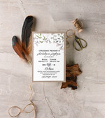 Zaproszenia ślubne Boho  zaproszenia ślubne robione na zamówienie, romantyczne boho wesele2