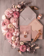 Zaproszenia ślubne Boho  Boho zaproszenia ślubne romantyczne Trawy  zaproszenie na ślub rustykalne  Zaproszenia na Ślub z lakiem3